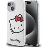 MTP Products Mobilcovers MTP Products iPhone 15 Hello Kitty IML Kitty Hoved Cover Hvid