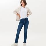 48 - Dame - Off-Shoulder - W36 Jeans Brax Carola Jeans, Used Regular Blue
