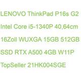 Bærbar Lenovo Notebook ThinkPad P16s Gen 2