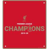 Baseball Fanprodukter Liverpool FC Premier League Champions 2020 Door Sign