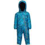 Babyer - Camouflage Overtøj Dare2B Kid's Bambino II Waterproof Insulated Snowsuit - Blue Camo Print
