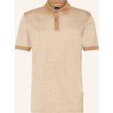 48 - Beige - Bomuld T-shirts & Toppe BOSS Poloshirt PARLAY BEIGE/ CREME