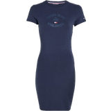 Tommy Hilfiger Jersey Kjoler Tommy Hilfiger Bodycon T-Shirt Mini Dress - Twilight Navy