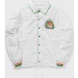 Hvid - Lærred - M Overtøj Casablanca Printed jacket white