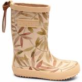Børnesko Bisgaard Fashion Rubber Boots - Beige Leaves