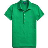 Polo Ralph Lauren Stretch Overdele Polo Ralph Lauren shirt Slim Fit JULIE dunkelgrün
