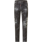 48 - Bomuld - Lav talje Bukser & Shorts DSquared2 Cool Guy Jeans - Black