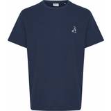 Solid Herre T-shirts & Toppe Solid Kortærmet T-shirt, Insignia Blue