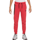 Drenge - Rød Bukser Nike Junior Tech Fleece Pants - Light University Red Heather/Black/Black (FD3287-672)