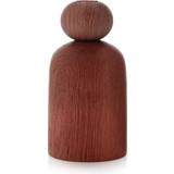 Eg Vaser Applicata Shape Ball Oak smoked Vase 19cm