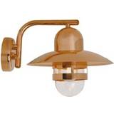 Brun Væglamper Nordlux Nibe Outdoor Dome Wall light