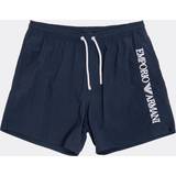 Emporio Armani Blå Badetøj Emporio Armani Logoband Swim Shorts, Navy