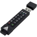 Apricorn 32 GB Hukommelseskort & USB Stik Apricorn Aegis Secure Key 3z 32GB USB 3.0