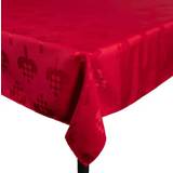 Juledug rød Nordstrand Home Jacquard Woven Tablecloth 240x140cm