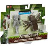 Mattel Minecraft Skeleton Spiders Jockey 2 Pack