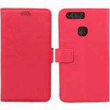 CaseOnline Wallet 2-kort til Huawei P9 Plus VIE-L29 rød