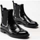 Lak - Sort Chelsea boots Vagabond Amina 5603-160-20 BLACK