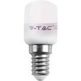 Lyskilder V-TAC 2W LED pære Samsung LED chip, køleskabspære, E14 Dæmpbar Ikke dæmpbar, Kulør Varm