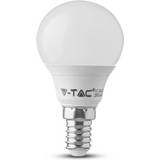 V-TAC LED-pærer V-TAC 4W LED pære P45, E14 Dæmpbar Ikke dæmpbar, Kulør Varm
