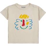 Bobo Choses Børnetøj Bobo Choses Baby Happy Mask T-shirt - Off White