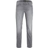 Jack & Jones Grå Bukser & Shorts Jack & Jones Tim Original Cj 787 Noos Slim Straight Fit Jeans - Grey/Grey Denim