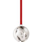 Messing Brugskunst Georg Jensen 2023 Christmas Ball Silver Juletræspynt 5cm
