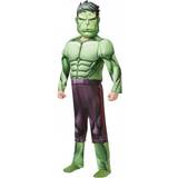 Lilla Dragter & Tøj Kostumer Rubies Hulk Deluxe Børnekostume