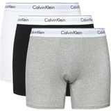 Calvin Klein Tøj Calvin Klein Modern Boxershorts 3-pack - Black/White/Grey Heather
