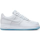 8,5 - Stof Sko Nike Air Force 1 '07 M - White/Reflect Silver/Industrial Blue