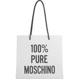 Moschino Hvid Tasker Moschino White '100% PURE Tote A2001 Fantasy White UNI
