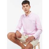 Barbour Pink Tøj Barbour Lifestyle Tailored Fit Oxford Shirt Pink