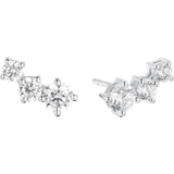 Sif Jakobs Belluno Piccolo Earrings - Silver/Transparent