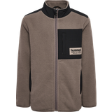 110 Fleecetøj Hummel Kid's Dare Fleece Sweater Jacket - Falcon