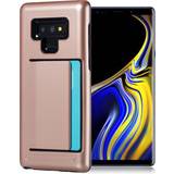 Cover samsung note 9 Samsung Case with Card Holder for Galaxy Note 9
