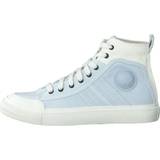 Diesel Dame Sneakers Diesel S-astico Mid Lace W Star White/ballad Blue