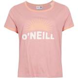 O'Neill Pink Tøj O'Neill Damen Shirt MARRI RINGER T-SHIRT Pink