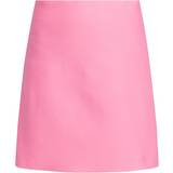 Jil Sander Dame Nederdele Jil Sander Pink Slim-Fit Mini Skirt 956 ELECTRIC PINK DK