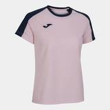Joma Pink Overdele Joma Womens Eco-Championship T-Shirt W Light Pink/Dark Navy