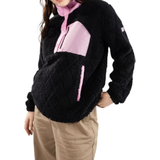 Roxy L Overdele Roxy Alabama Fleece Pullover - True Black