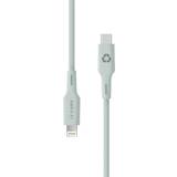 Grøn - USB-kabel Kabler Le Cord Lightning - USB C M-M 1.2m