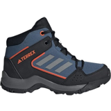 Blå Vandresko adidas Kid's Terrex Hyperhiker Mid Hiking Shoes - Wonder Steel/Grey Three/Impact Orange