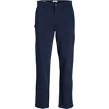 Jack & Jones Loose Fit Chino Trousers - Blue/Navy Blazer