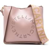 Stella McCartney Imiteret læder Håndtasker Stella McCartney Pink Logo Shoulder Bag 1903 UNI