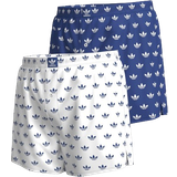 Bomuld - Slids Undertøj adidas Men's Originals Comfort Cotton Boxer Briefs 2-pack - Blue/White