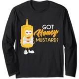 T-shirts & Toppe Asbach Got Honey Mustard Long Sleeve T-Shirt
