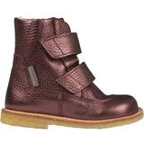 Støvler Angulus Kid's Tex-Boots With Velcro - Bordeaux Shine