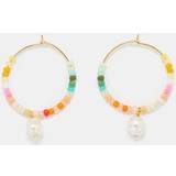 Smykker Anni Lu Rainbow Nomad Pearl & 18kt Gold-plated Earrings Womens Multi