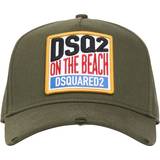 DSquared2 Hovedbeklædning DSquared2 TROPICAL MILITARY GREEN BASEBALL CAP GREEN