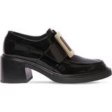 Roger Vivier Lave sko Roger Vivier patent leather loafers black