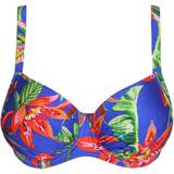 Multifarvet Badetøj PrimaDonna Latakia Full Cup Bikini Top - Tropical Rainforest